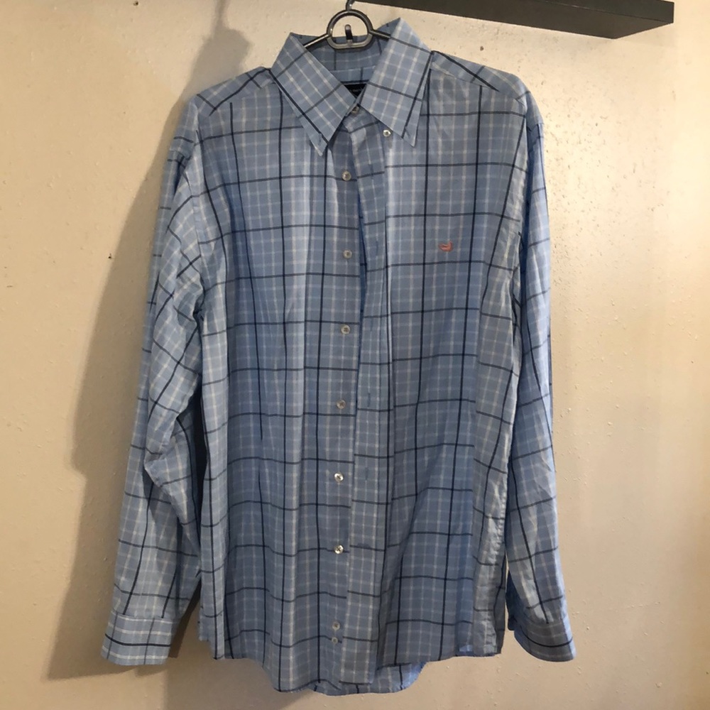 Southern Marsh • Checkered Button Down